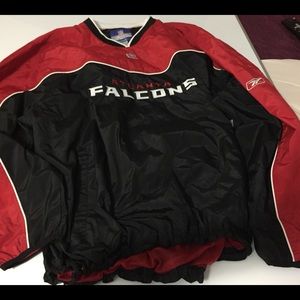 Like New Atlanta Falcons Pull over jacket